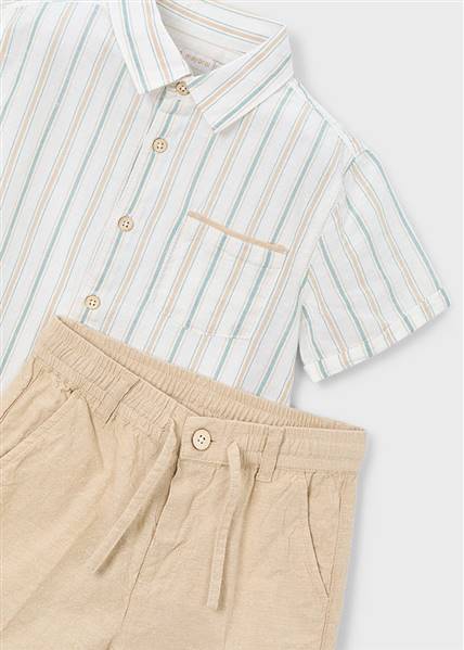 COMPLETO CAMICIA E BERMUDA MAYORAL