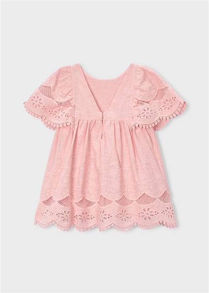 VESTITO COTONE RICAMATO MAYORAL