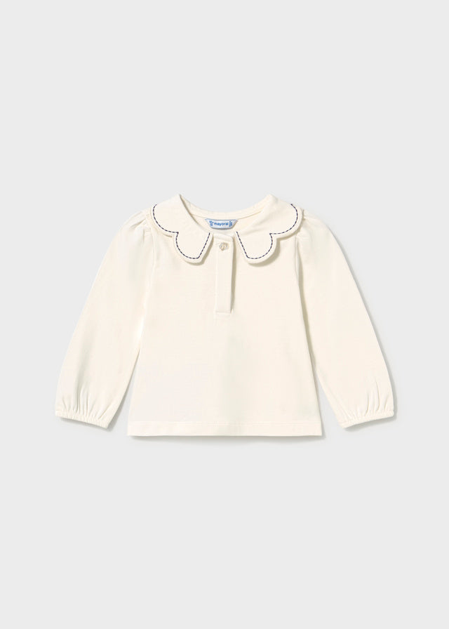 POLO M/L  CON COLLO ONDE MAYORAL