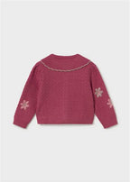 CARDIGAN TRICOT FIORI RICAMI