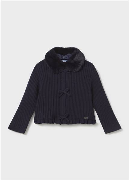 CARDIGAN TRICOT COLLETTO PELL