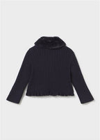 CARDIGAN TRICOT COLLETTO PELL