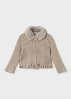 CARDIGAN TRICOT COLLETTO PELL