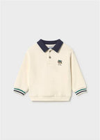 PULLOVER CON COLLO POLO