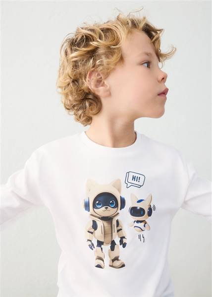 MAGLIETTA M/L ROBOT MAYORAL