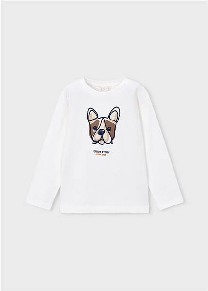 MAGLIA M/L RICAMATA MAYORAL