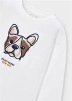 MAGLIA M/L RICAMATA MAYORAL