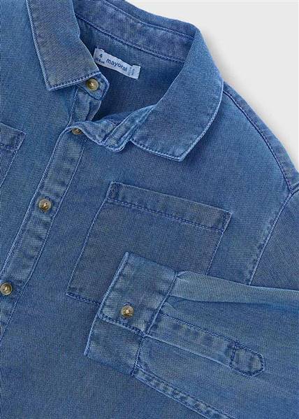 CAMICIA M/L JEANS MAYORAL