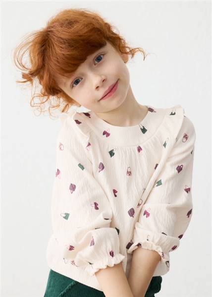 BLUSA BAMBULA STAMPATA MAYORAL