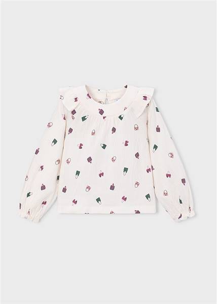 BLUSA BAMBULA STAMPATA MAYORAL
