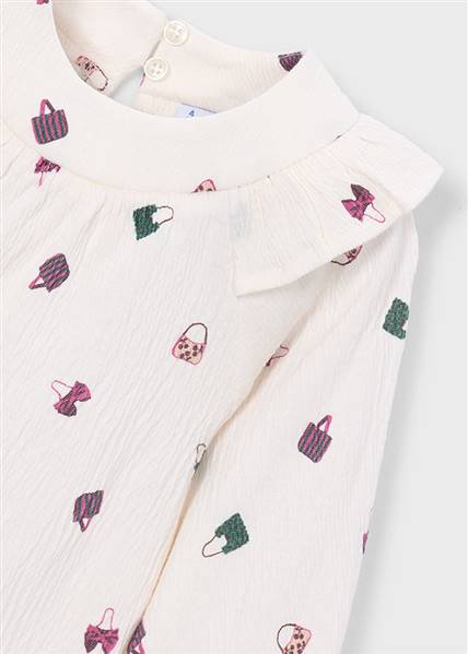 BLUSA BAMBULA STAMPATA MAYORAL