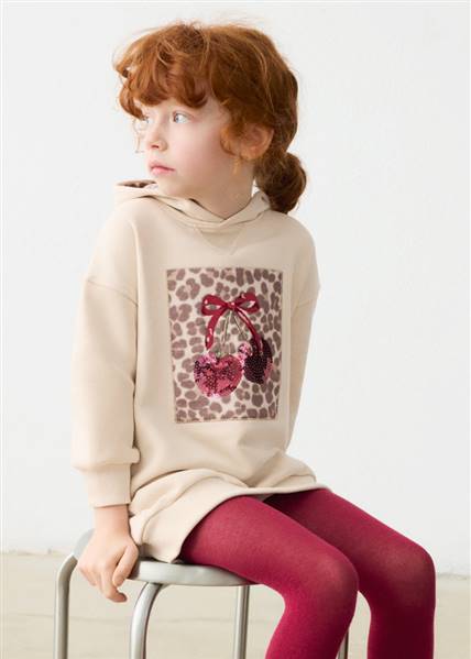 VESTITO FELPA CAPPUCCIO MAYORAL
