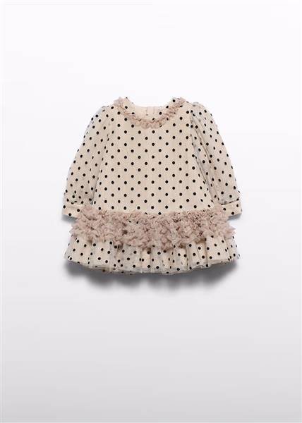VESTITO TULLE A POIS ABEL&LULA