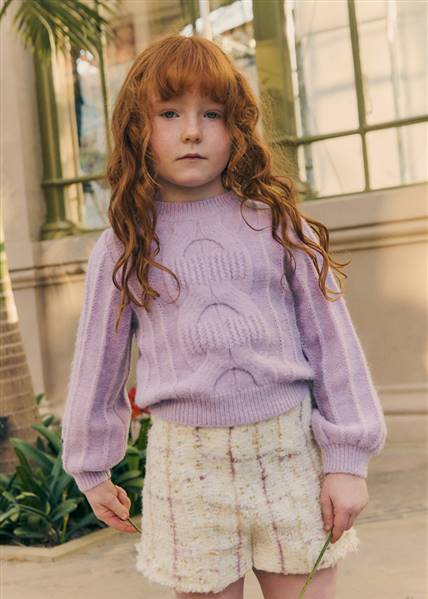 BERMUDA TWEED QUADRI ABEL&LULA