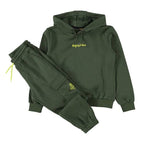 COMPLETO FELPA CON CAPPUCCIO E PANTALONE