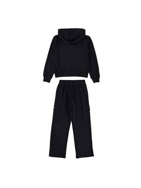 COMPLETO FELPA CON CAPPUCCIO E PANTALONE