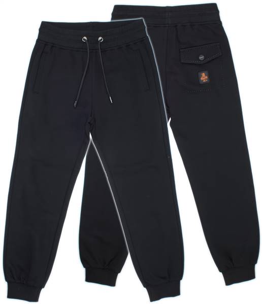 PANTALONE IN FELPA ETICHETTA FLUO