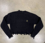 MAGLIONE TRECCIA CROPPED REFRIGIWEAR