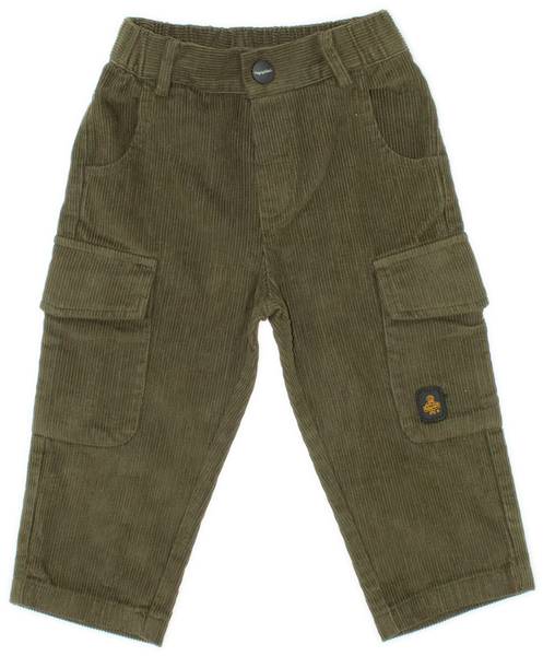PANTALONE CARGO IN VELLUTO