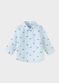 CAMICIA MANICA LUNGA CON STAMPA