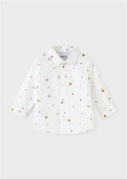 CAMICIA MANICA LUNGA CON STAMPA