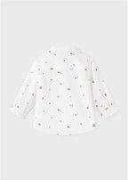 CAMICIA MANICA LUNGA CON STAMPA