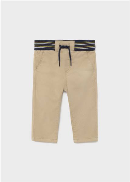 PANTALONE CON ELASTICO A COSTINE