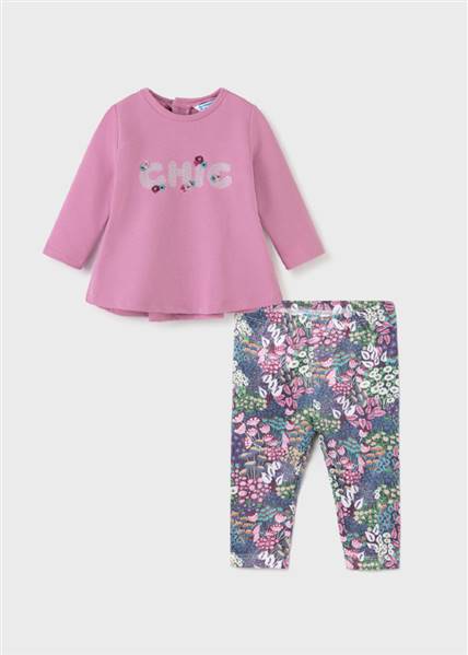 COMPLETO CON LEGGINGS STAMPATO