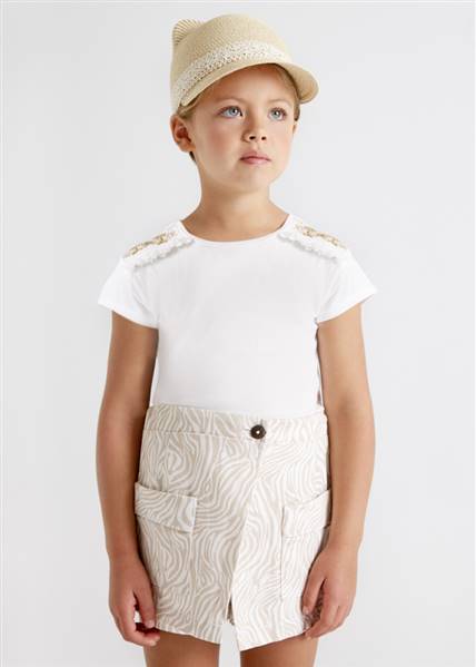 MAGLIA M/C RICAMATA