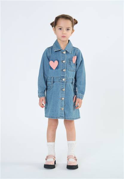 ABITO JEANS BAMBINA