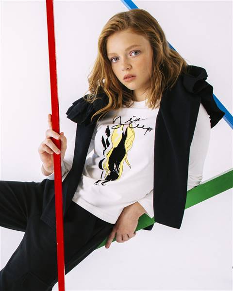 T-SHIRT MANICA LUNGA RAGAZZA TO BE TOO