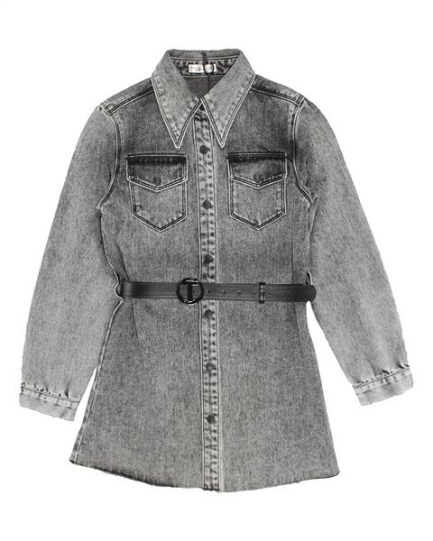 MAXI CAMICIA DI JEANS RAGAZZA TO BE TOO
