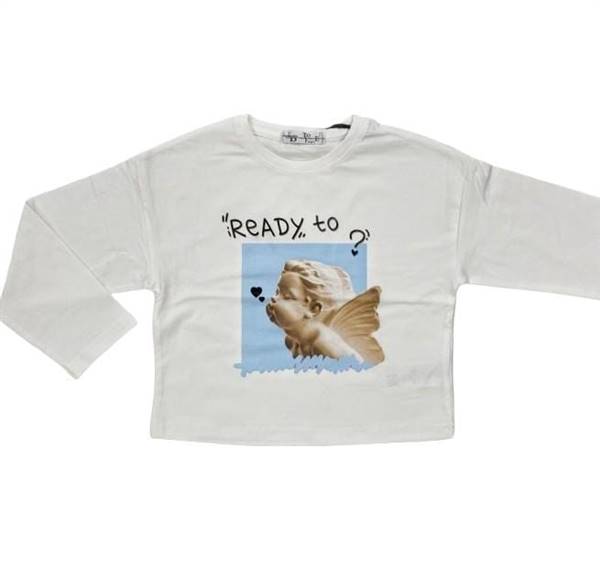 T-SHIRT MANICA LUNGA BAMBINA TO BE TOO