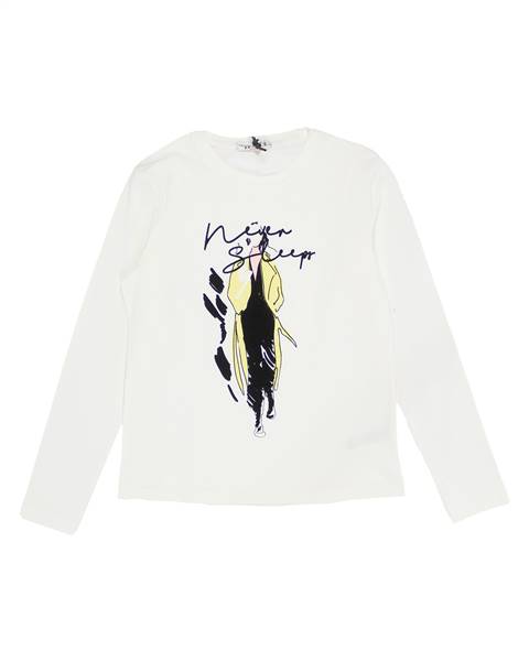 T-SHIRT MANICA LUNGA BAMBINA TO BE TOO