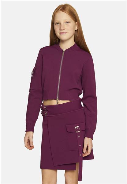 MAGLIA FULL ZIP  RAGAZZA