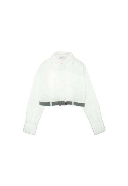 CAMICIA RAGAZZA C/CINTURA