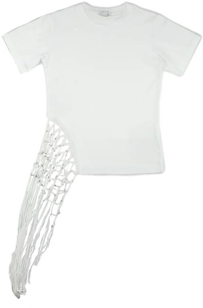 T-SHIRT CON INTRECCIO