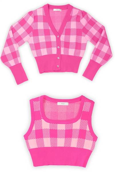 TOP+CARDIGAN Y-CLÙ RAGAZZA