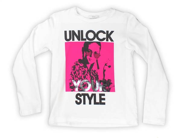 T-SHIRT MANICA LUNGA RAGAZZA Y-CLÙ