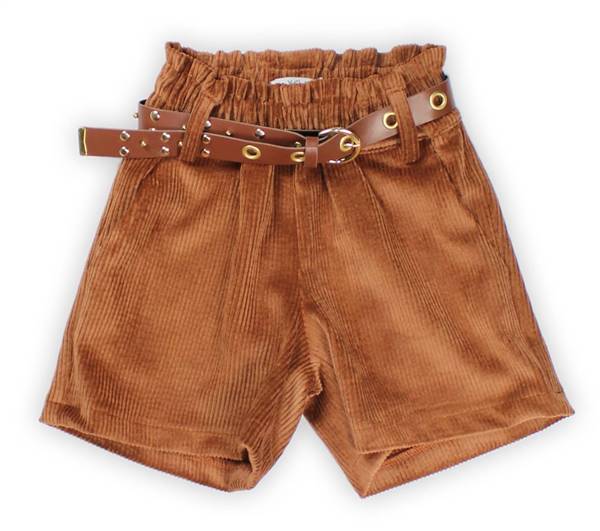 SHORT CON CINTURA BAMBINA Y-CLÙ