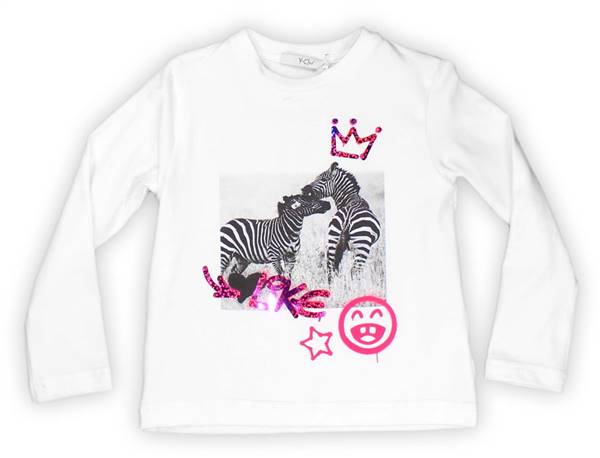 T-SHIRT MANICA LUNGA BAMBINA Y-CLÙ