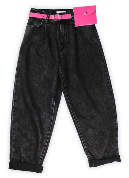 JEANS CON MARSUPIO BAMBINA Y-CLÙ