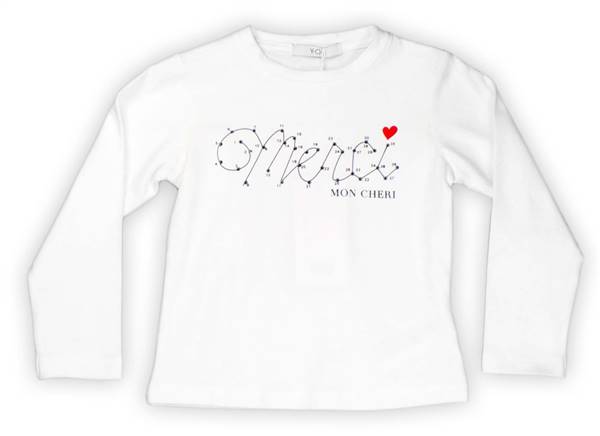MAGLIETTA MANICA LUNGA BAMBINA Y-CLÙ