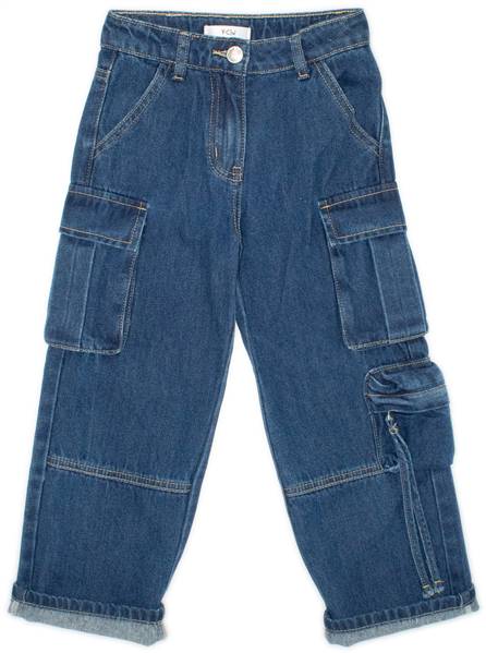 PANTALONE JEANS BAMBINA